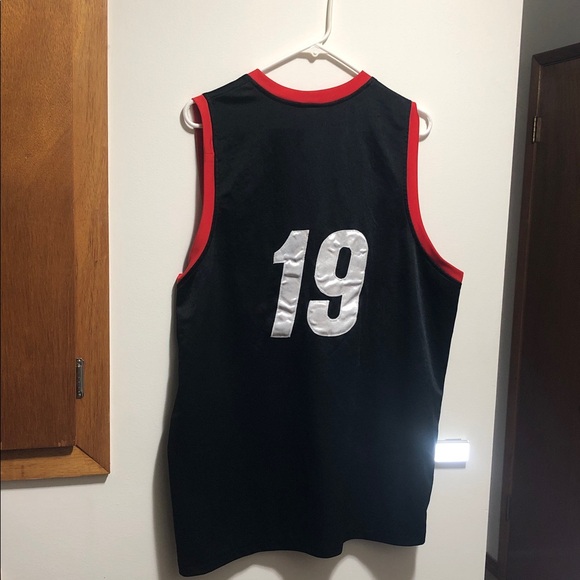 Jet setter Sport Wear NBA Hawks Basketball Jersey 19 Jersey Size Large - Picture 4 of 8